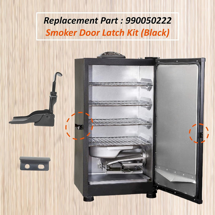 990050222 Door Latch Kit for Most Masterbuilt Digital Electric Smoker Grills