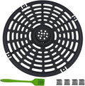 Air Fryer Grill Pan Fit for Chefman Power Dash 5QT Air Fryers Non-Stick Chefman Air Fryer Accessories, Dishwasher Safe 8.46 inches
