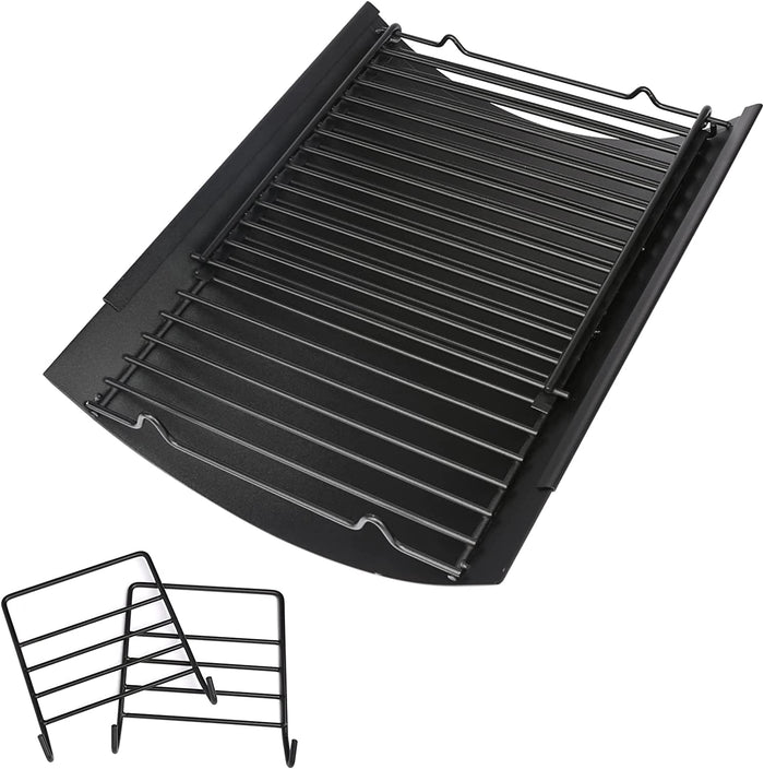 Universal 15-28'' x 13'' Ash Pan Kit for Char-Griller, Royal Gourmet and Oklahoma Joe’s Smoker Grills