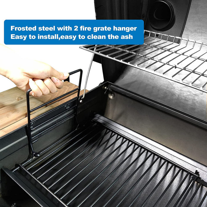Ash Pan for Oklahoma Joe’s Judge 19302087, Highland Offset 15202031, Reverse Flow Barrel 17202052 Charcoal Smoker Grills