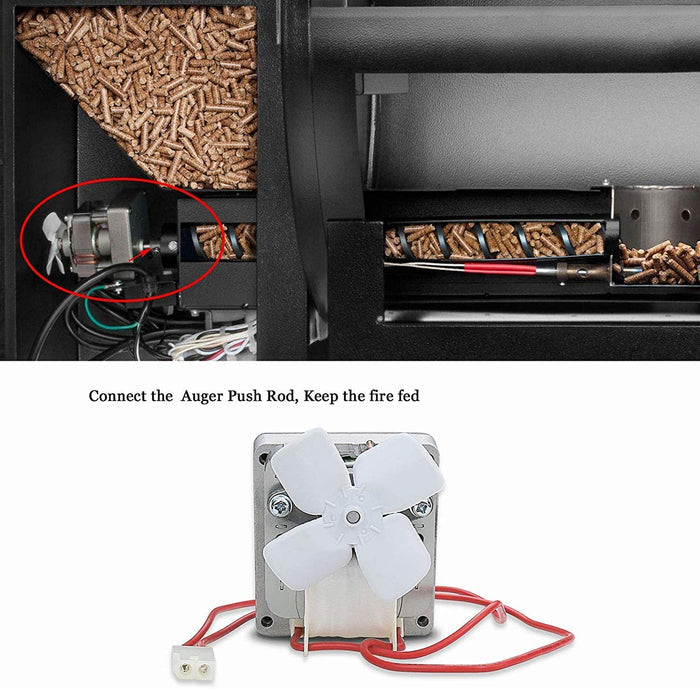 Auger Motor for Masterbuilt Smoke Hollow Wood Pellet Grills BBQ Replacement Parts
