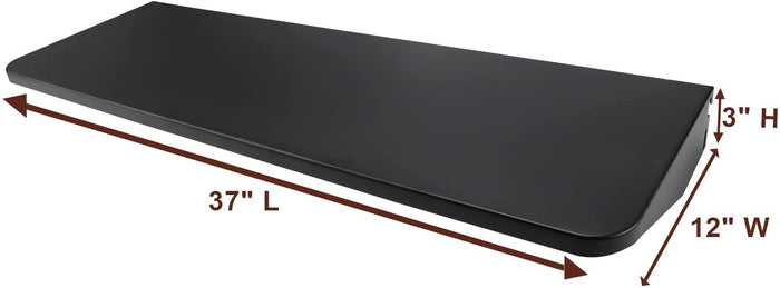 BAC363 Folding Front Shelf for Traeger Pro 34 Series, Texas Elite 34, Century 885 and Eastwood 34 Series Pellet Grills, 37" L x 12" W