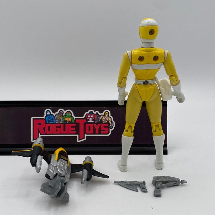 Bandai 1997 Power Rangers in Space Yellow Ranger - Rogue Toys
