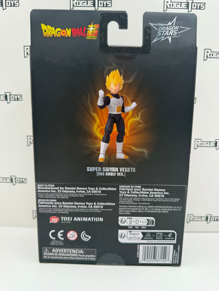 Bandai Dragon Ball Super Dragon Stars Series Super Saiyan Vegeta (DBS Broly Ver.) (Target Exclusive)