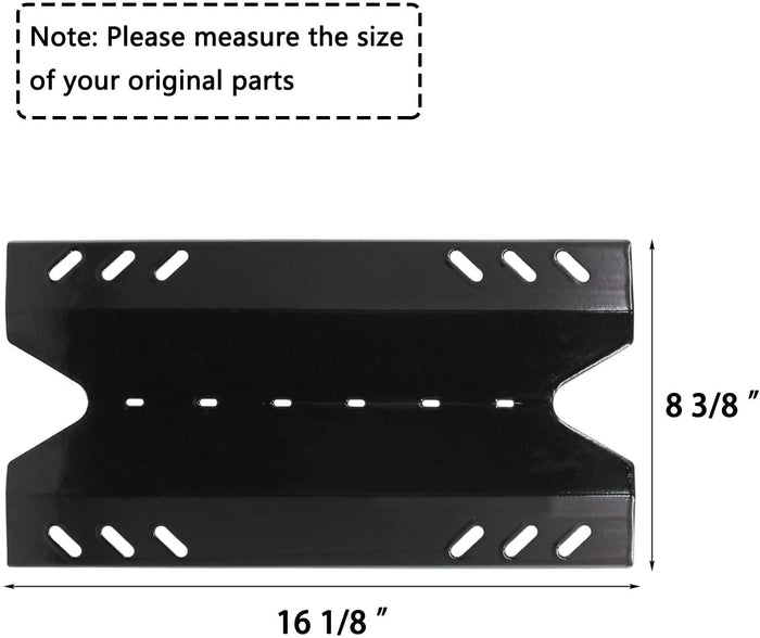 BBQ Burner + Heat Plates Kit for BBQ Pro BQ05041-28 BQ51009 Models