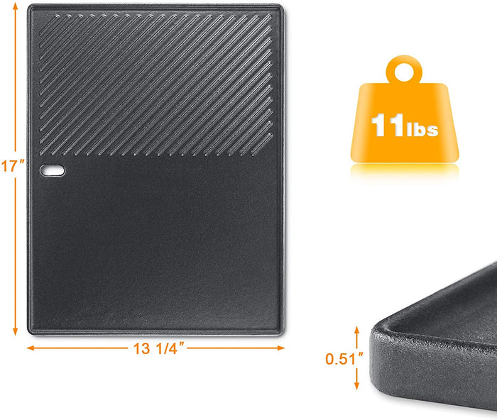 BBQ Griddle Plate for Better Homes and Gardens 720-0783H, 720-0783DC, 720-0783R, 720-0783W 4 Burner Grill