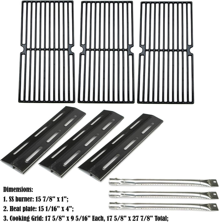 BBQ Grill Replacement Parts Kit fits for Brinkmann 7231 Series Gas Grills