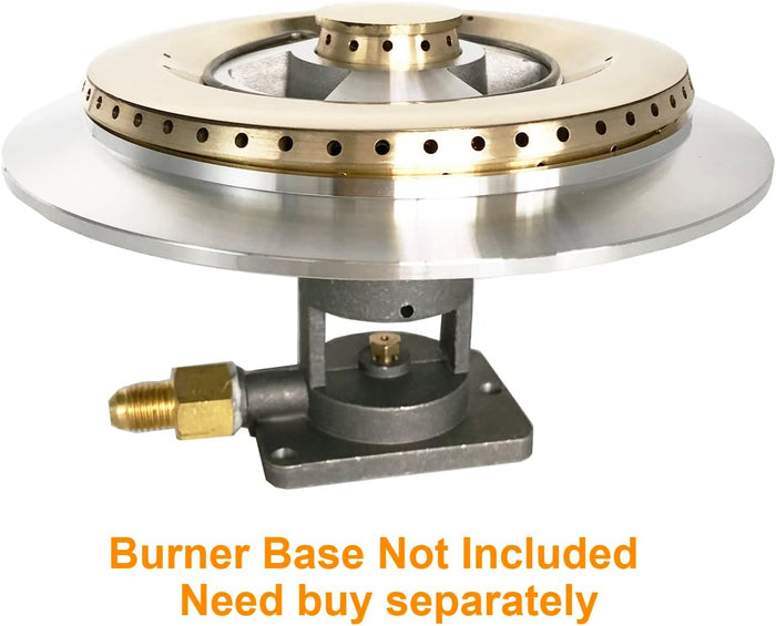 BBQ Grill Side Sear Burner Head for Lion, Blaze, Sunstone, Summerset, Use with Both LP & NG Gas Grills