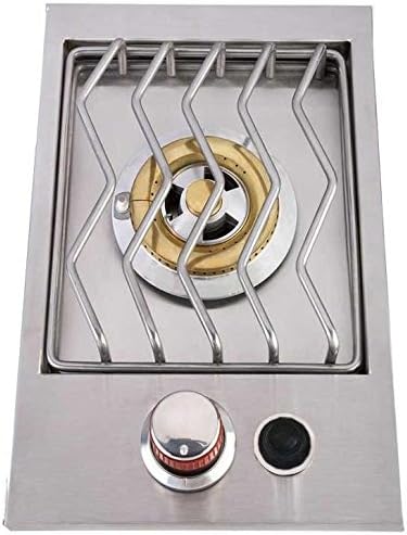 BBQ Grill Side Sear Burner Head for Lion, Blaze, Sunstone, Summerset, Use with Both LP & NG Gas Grills