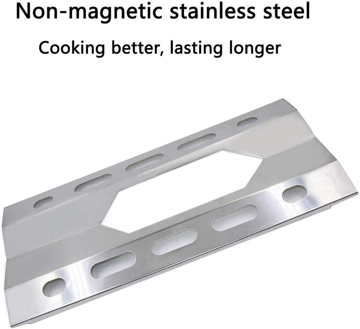 BBQ Heat Plates Kit for Nexgrill 720-0008, 720-0011, 720-0015, 720-0016, 720-0021, 720-0037, 720-0041, 720-0047, 720-0108 Gas Grills