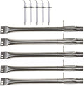 Burner Tubes Igniter Repair Kit for Brinkmann 810-4590-G, 810-4558-0, 810-4555-0, 810-4556-0, 810-6500-F 5 Burner Gas Grills