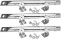 Burner Tubes Kit for Uniflame 3 Burner Gas Grills, BBQ Replacement Grill Parts, 12 - 17.5'' x 1''