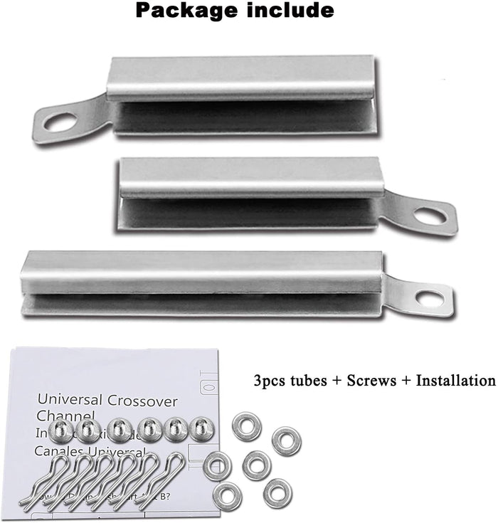 Carryover Tube for Char-broil Advantage 6 Burner 463240115, 463234815, 463235815 Gas Grills