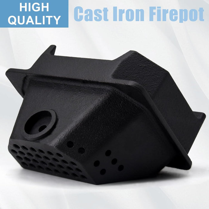 Cast Iron Burn Pot for ComfortBilt HP22, HP22I, HP22N, HP21, HP61 Pellet Stoves, Part  BPCast1, BP-1C