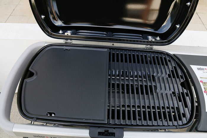 Cast Iron Cooking Griddle for Weber 9010001 Traveler Portable Gas Grill