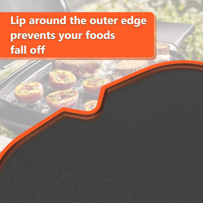 Cast Iron Grill Griddle for Weber Q2000N+, Q2200N+, Q2600N+, Q 2800N+ Gas Grills