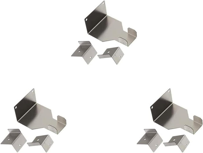 Center-Fed U Tube Mounting Brackets for Viking 30, 41 and 53 Series Gas Grill Models