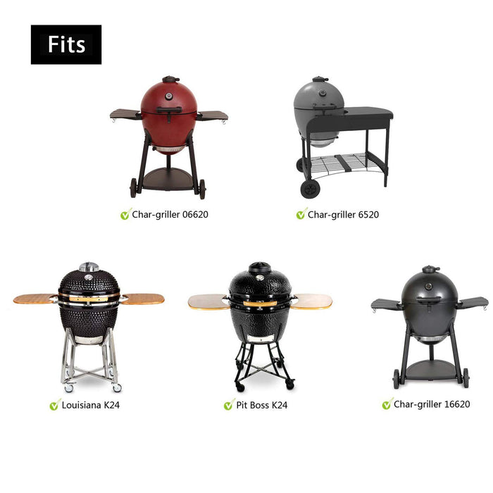 Ceramic Grill 19.5" Grate fits Char-Griller Akorn, Kooker Kamado Ceramic Grills, Stainless Steel Grill Replacement