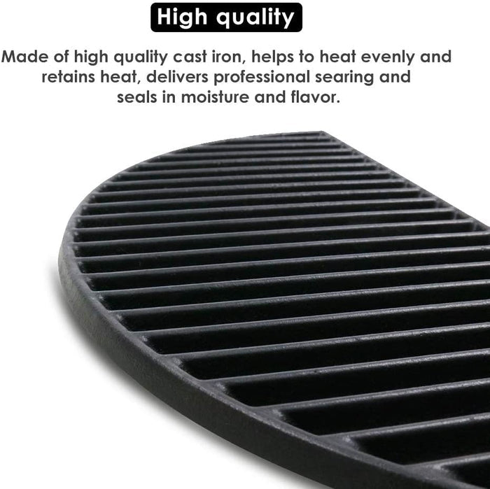 Cooking Grid Grates for Kamado Joe KJ-HCICG Classic Joe Large Big Green Egg 18 Inch Kamado Grill