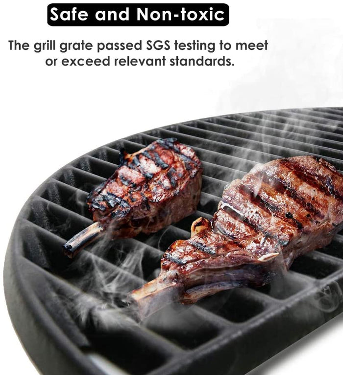 Cooking Grid Grates for Kamado Joe KJ-HCICG Classic Joe Large Big Green Egg 18 Inch Kamado Grill
