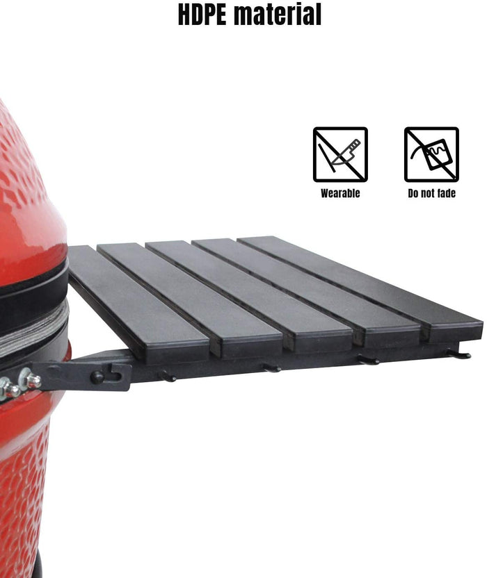 Ceramic Grill Side HDPE Shelves for Kamado Joe Classic Series