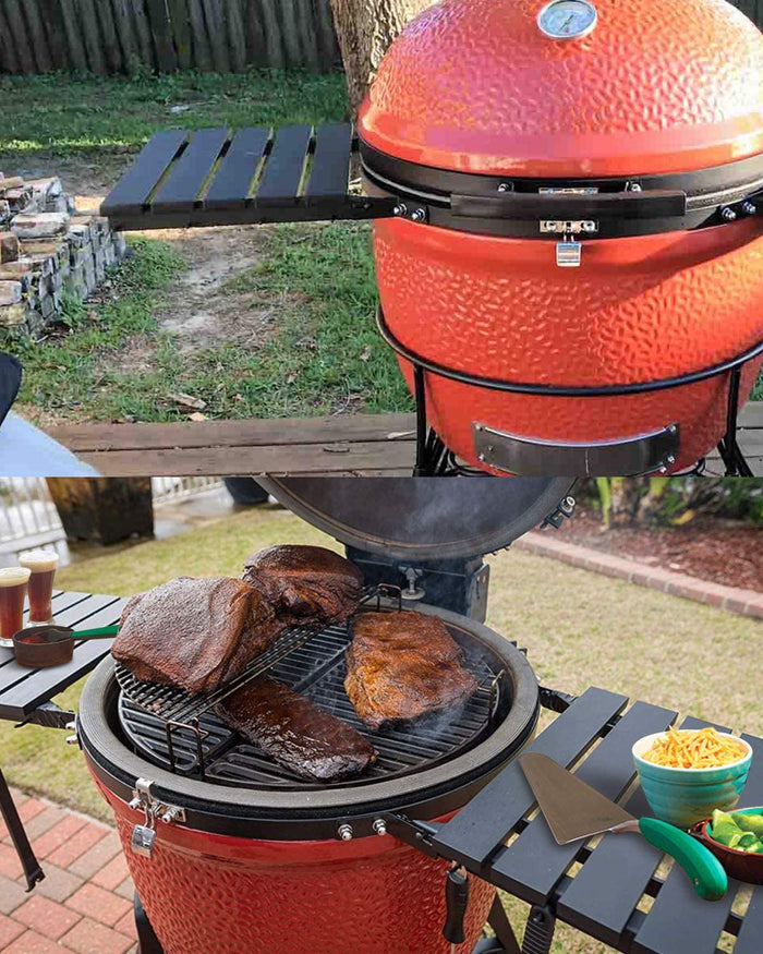 Ceramic Grill Side HDPE Shelves for Kamado Joe Classic Series
