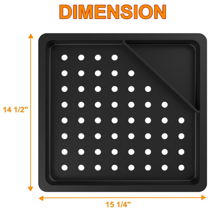 Charcoal Tray for Dyna Glo DGF493BNP, DGF510SBP, DGB610SSP Grill Replacement Parts