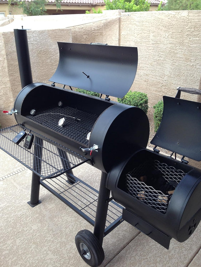 Clamps 3 in 1 Cook Chamber Lid Latch Kit fits for Oklahoma Joe's Longhorn, Highland Smoker Grills