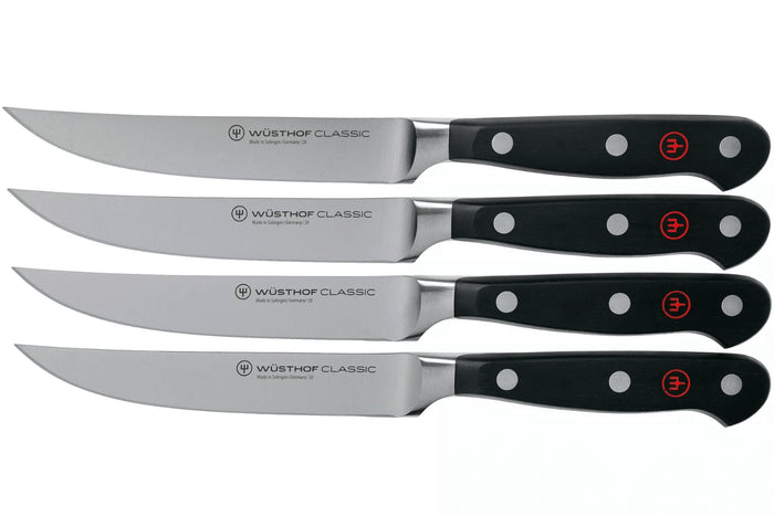 Coffret de 4 Couteaux à steak Wüsthof Classic forgés 12cm
