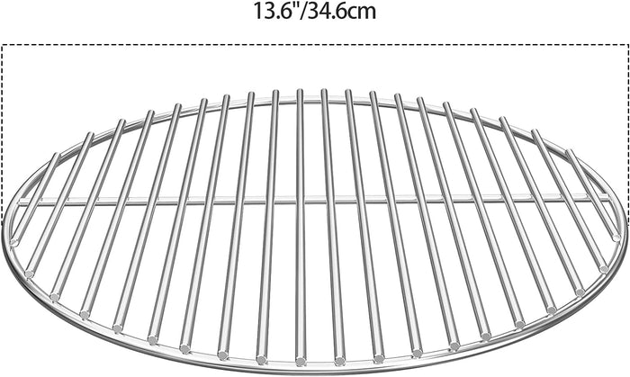 Cooking Grate fits for Char-Griller AKORN Jr. Kamado Ceramic Egg Charcoal Grills