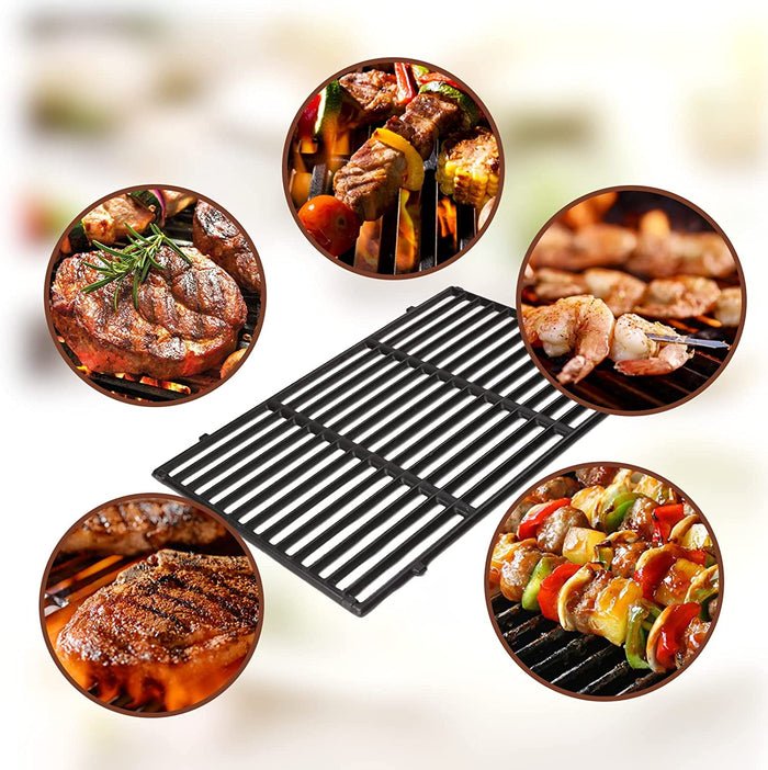 Cooking Grate for Oklahoma Joe's Longhorn Offset and Oklahoma Joe's Longhord Reverse Flow Smoker Grills, Cast Iron Grill Grates