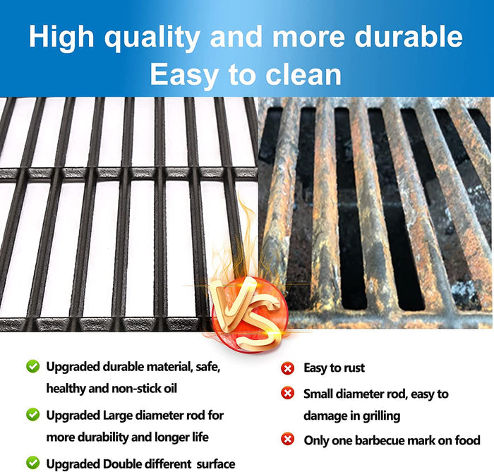 Cooking Grates for Char-Broil 463714514, 463714914, 463714915, 463724511, 463724512, 463724514 Charcoal & Gas Combo Smoker Grills