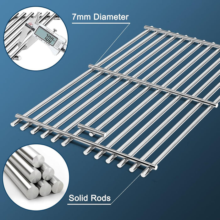 Cooking Grates fit for Kitchen Aid 860-0003, 860-0003B, 860-0003C, 870-0003, 870-0003C 5 Burner Gas Grills