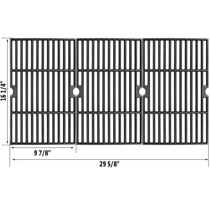 BBQ Grates fits Backyard BY12-084-029-98, BY13-101-001-13, BY14-101-001-04, BY15-101-001-02 Grills, 16 1/4" X 29 5/8"