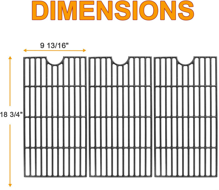 Cooking Grates fits Char-Broil 463260307, 463254205, 461252705, 463231711, 466231711 4 Burner Gas Grills