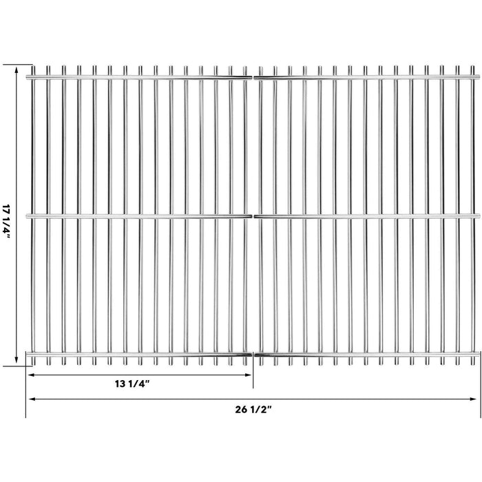Cooking Grates for Char-Broil 463241113, 463449914, 463446015 Grill, 2 Pack