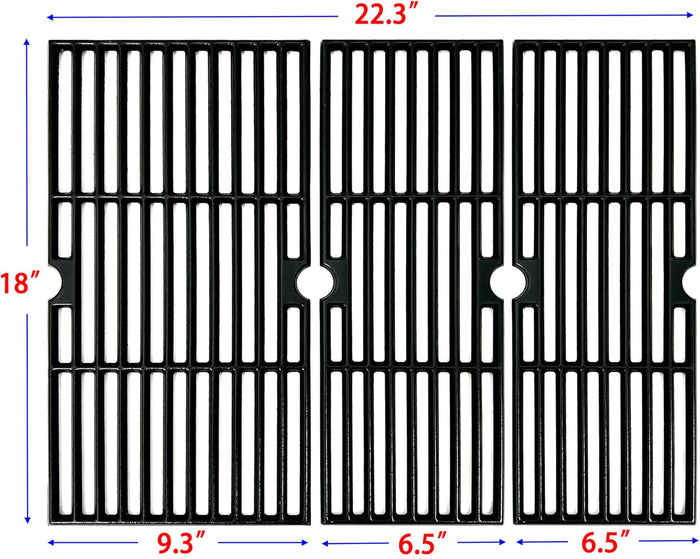 Cooking Grates for Char-broil 463376519, 463376319, 463376419, 466347019, 463375719 Performance 4 Burner Gas Grills