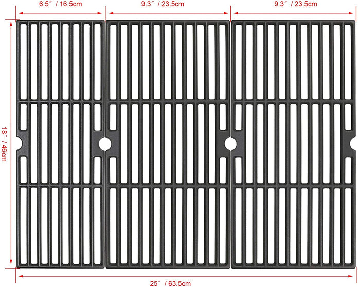 Cooking Grates for Dyna Glo DGA480, DGA480BSN, DGA480SSN, DGA480SSP, DGA480BSP 4 Burner Gas Grills