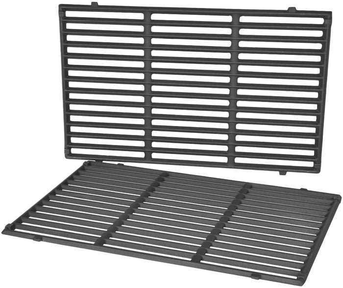Cooking Grates for IGS IGS-2504 Grill, 2PCS 18.75" x 13.25" Cast Iron BBQ Replacement Parts