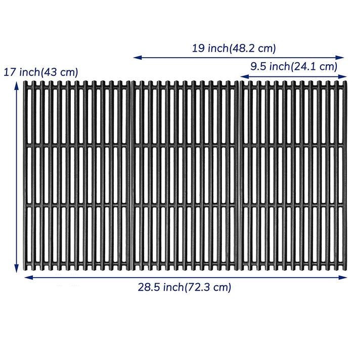 Grill Cooking Grates for Char-Broil 463257520, 466242715, 466242716, 466242815 4 Burner Commercial Gas Grills