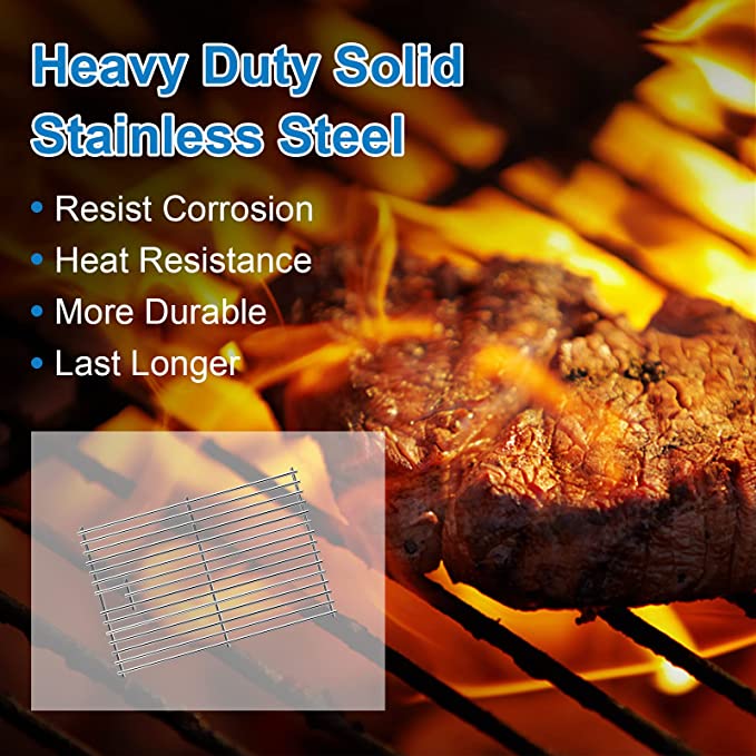 Stainless Steel Cooking Grates for Pit Boss Memphis Ultimate 4-in-1 Gas & Charcoal Combo Grill
