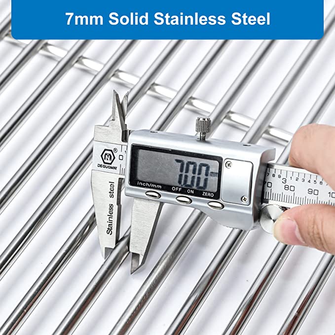 Stainless Steel Cooking Grates for Pit Boss Memphis Ultimate 4-in-1 Gas & Charcoal Combo Grill