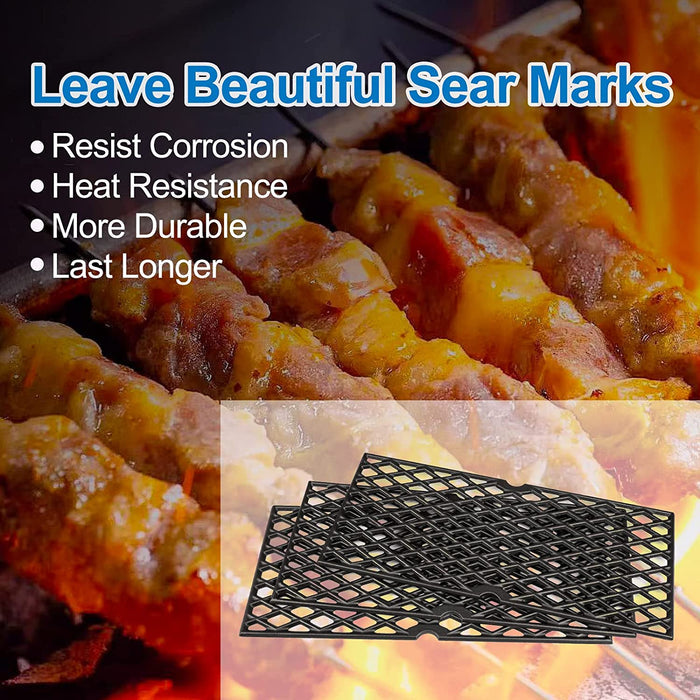 Cooking Grates for Pit Boss Pro Series & Navigator 1150 Pellet Smoker Grills, 4 Pcs Kit Grates Parts Kit