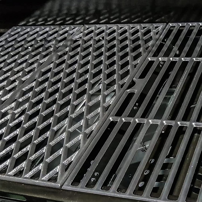 Cast Iron Cooking Grates for RevoAce Dual Fuel Gas & Charcoal Combo Grill Cooking Grid Replacement Part Kit