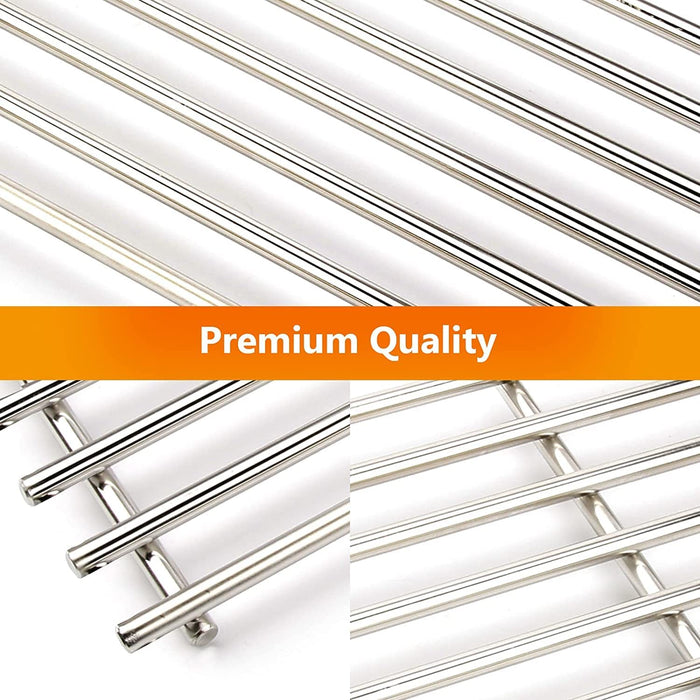 Cooking Grates for Summit Silver & Gold A, A4, B, B4 4 Burner Gas Grill Replacement Parts, for Weber 42032