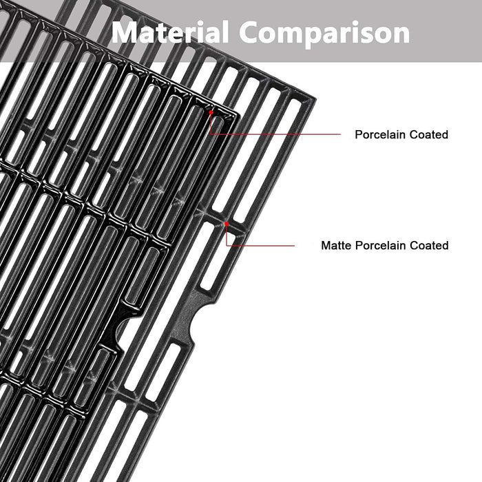 Cooking Grates fits Char-Griller E1224, 1224, 2121, 2137, 2222 Grill, 19 3/4 X 27 Grate Replacement Parts