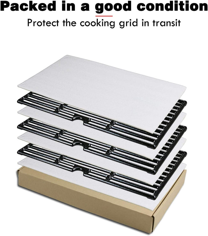 Cooking Grates fits Char-Griller E1224, 1224, 2121, 2137, 2222 Grill, 19 3/4 X 27 Grate Replacement Parts