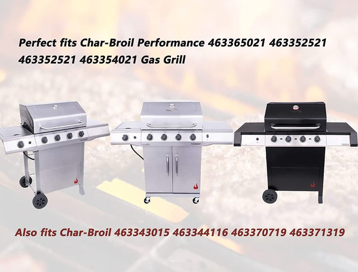 Stainless Steel Cooking Grates for Char-broil Performance II 4Burner Gas Grills, 16 8/9'' x 24 9/13''