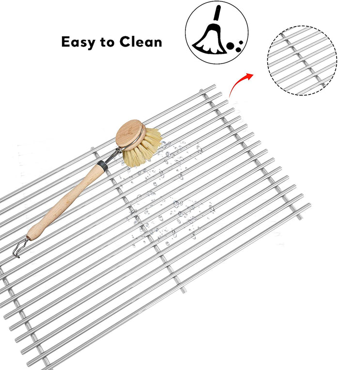 Cooking Grates Kit for Kitchen Aid 740-0781, 740-0781GH, 750-0781, 750-0781GH 5 Burner Gas Grills