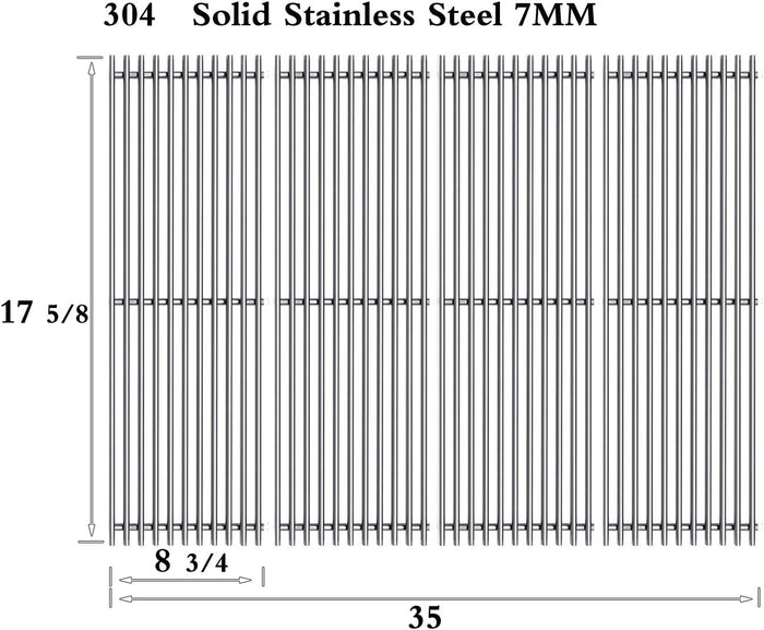 Cooking Grid Grates for Brinkmann 7541, 810-7541-B, 810-7541-W 4 Burner Gas Grills